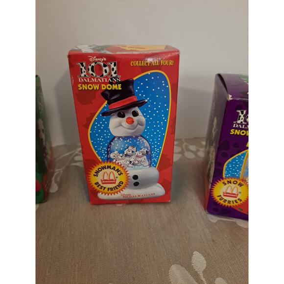 McDonald’s 1996 Snow dome 101 Dalmatians (complete set of 4) - Picture 4 of 10